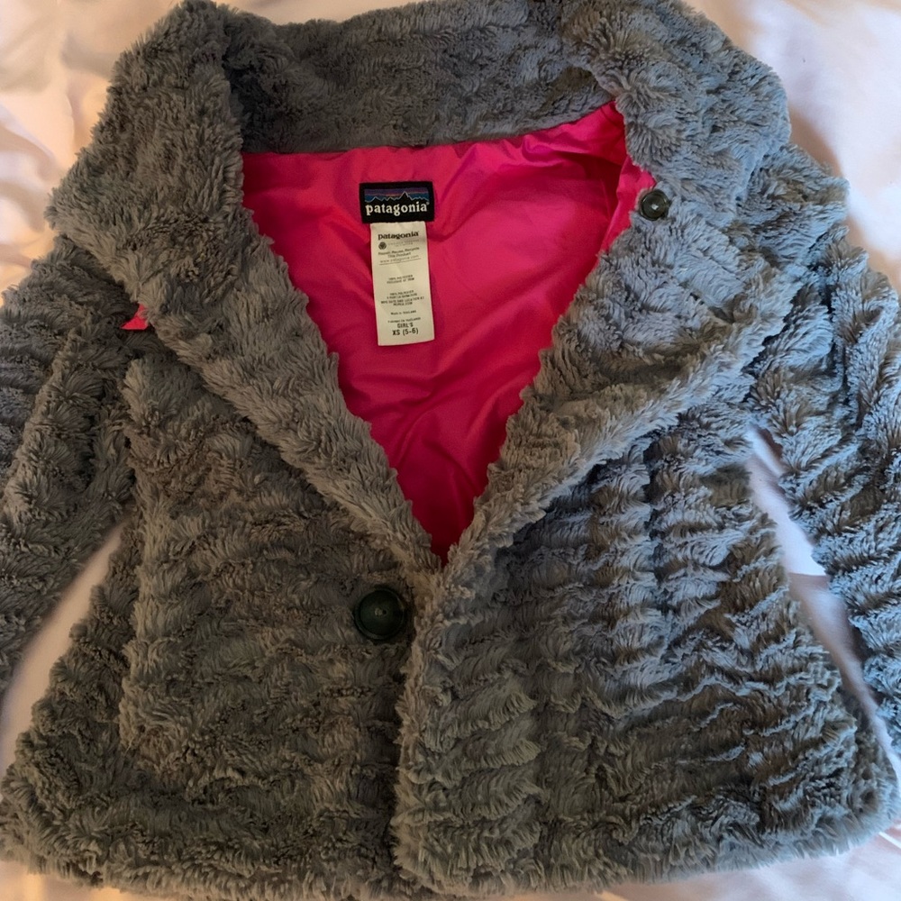 Patagonia fuzzy coat